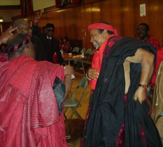 Celebrating the Life of the Late Ga Mantse in UK